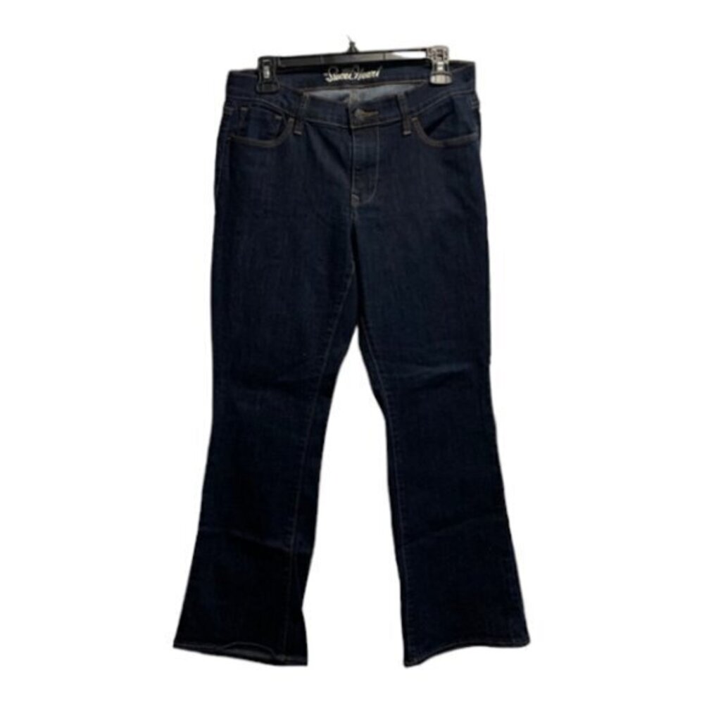 Old Navy Sweetheart Denim Blue Boot-Cut Jeans Size 8 Short EUC #2232